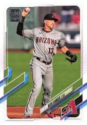 2021 Topps Base Set Nick Ahmed #618 card
