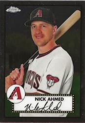 2021 Topps Chrome Platinum Anniversary Base Set Nick Ahmed #371 card