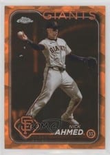 2024 Topps Chrome Update Sapphire Edition Base Set Nick Ahmed #USCS98 card