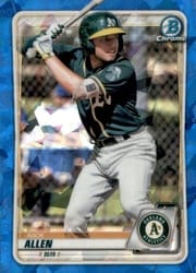 2020 Bowman Sapphire Edition Base Set Nick Allen #BCP-105 card