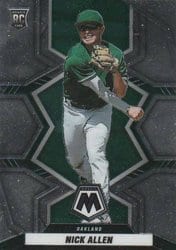 2022 Panini Mosaic Base Set Nick Allen #280 card