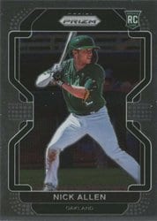 2022 Panini Prizm Base Set Nick Allen #69 card