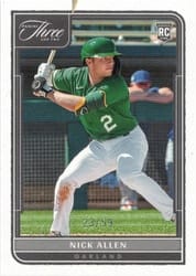 2022 Panini Three and Two Base Set Nick Allen #146 card