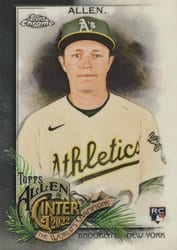 2022 Topps Allen & Ginter Chrome Base Set Nick Allen #221 card