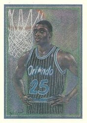 1990-91 Hoops Base Set Nick Anderson #373 card