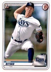 2020 Bowman Draft Base Set Nick Bitsko #BD-61 card