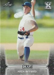 2020 Leaf Draft Base Set Nick Bitsko #44 card