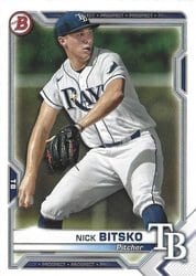 2021 Bowman Prospects Nick Bitsko #BP-143 card