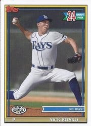 2021 Topps Pro Debut Base Set Nick Bitsko #PD-172 card
