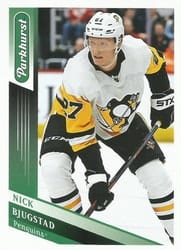 2019-20 Parkhurst Base Set Nick Bjugstad #80 card