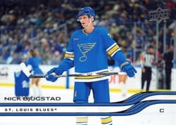 2025-26 Upper Deck Base Set Nick Bjugstad #612 card