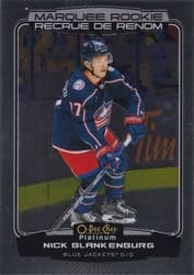 2022-23 O-Pee-Chee Platinum Base Set Nick Blankenburg #266 card