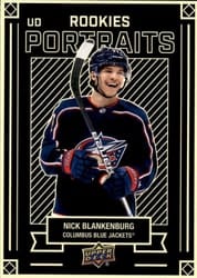 2022-23 Upper Deck UD Portraits Nick Blankenburg #P-42 card