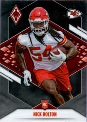 2021 Panini Phoenix Base Set Nick Bolton #167 card