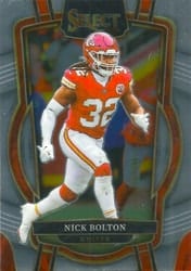 2022 Panini Select Base Set Nick Bolton #253 card
