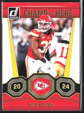 2024 Donruss Champ is Here Nick Bolton #9 card