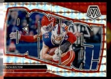 2024 Panini Mosaic Bang! Nick Bolton #10 card