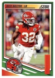2025 Score Base Set Nick Bolton #9 card