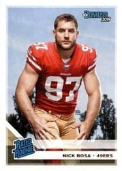 2019 Donruss Base Set Nick Bosa #318 card
