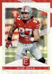 2019 Donruss Elite Rookie Elitist Nick Bosa #RE-1 card