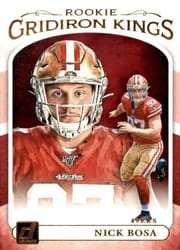 2019 Donruss Rookie Gridiron Kings Nick Bosa #RGK-14 card