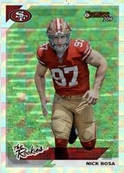 2019 Donruss The Rookies Nick Bosa #TR-18 card