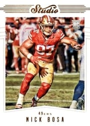 2019 Panini Chronicles Studio Nick Bosa #S9 card