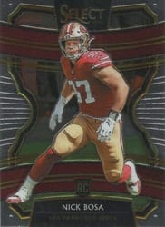 2019 Panini Select Base Set Nick Bosa #48 card