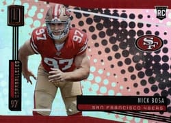 2019 Panini Unparalleled Base Set Nick Bosa #202 card