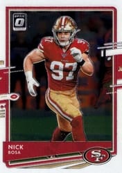 2020 Donruss Optic Base Set Nick Bosa #88 card