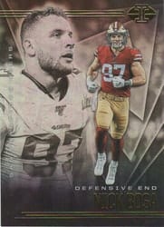 2020 Panini Illusions Base Set Nick Bosa #90 card