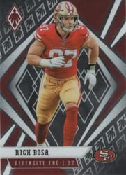 2020 Panini Phoenix Base Set Nick Bosa #85 card
