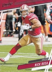 2020 Panini Prestige Base Set Nick Bosa #8 card