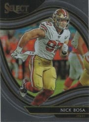2020 Panini Select Base Set Nick Bosa #324 card