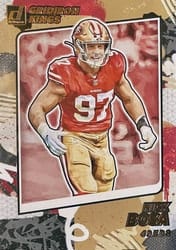 2021 Donruss Gridiron Kings Nick Bosa #GK15 card