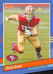 2021 Donruss Retro 1991 Nick Bosa #91-18 card