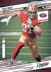 2021 Panini Prestige Base Set Nick Bosa #149 card