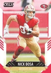 2021 Score Base Set Nick Bosa #263 card