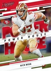 2022 Panini Prestige Power House Nick Bosa #PH-22 card