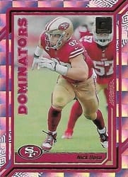 2023 Donruss Dominators Nick Bosa #D-39 card