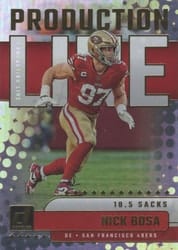 2023 Donruss Production Line Nick Bosa #PDL-16 card