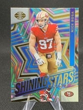 2024 Panini Illusions Shining Stars Nick Bosa #21 card