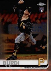 2019 Topps Chrome Base Set Nick Burdi #126 card