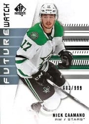 2019-20 SP Authentic Base Set Nick Caamano #236 card