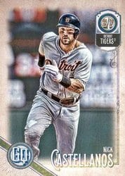 2018 Topps Gypsy Queen Base Set Nick Castellanos #19 card