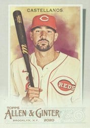 2020 Topps Allen & Ginter Base Set Nick Castellanos #278 card