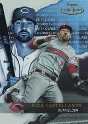 2020 Topps Gold Label Base Set Nick Castellanos #28 card