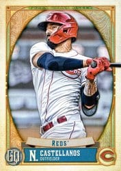 2021 Topps Gypsy Queen Base Set Nick Castellanos #140 card
