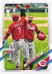 2021 Topps Opening Day Base Set Nick Castellanos #78 card