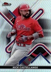 2022 Finest Base Set Nick Castellanos #104 card